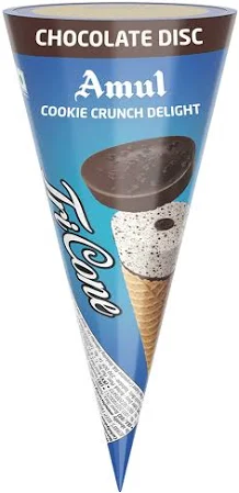 Amul Cookie Crunch Delight Ice Cream Cone